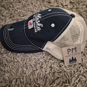 Alaska The Last Frontier Trucker Hat Prairie Mountain NWT Adjustable Cap